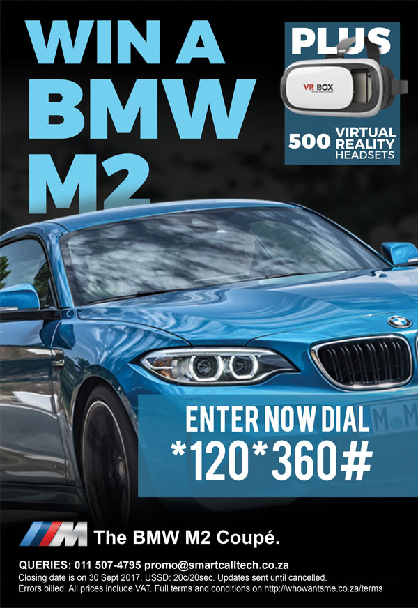 Win a Jaguar BMW M2