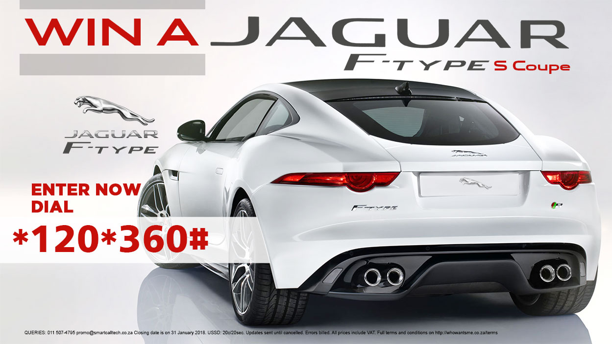 Win a Jaguar F-Type
